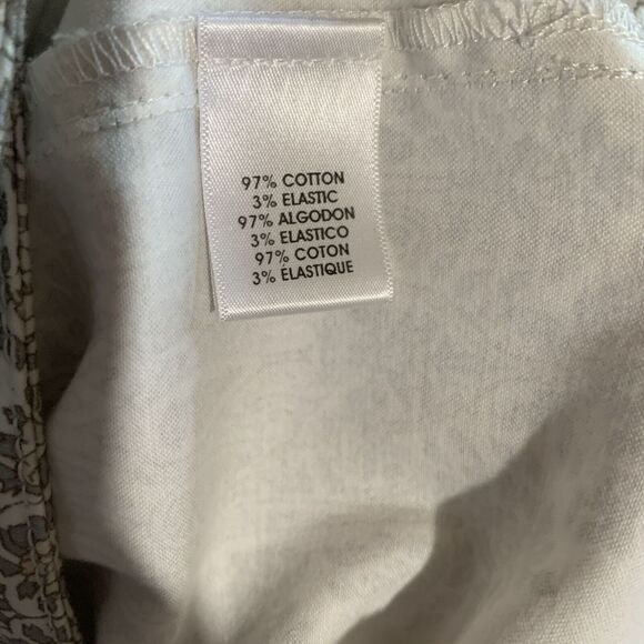 WORTH New York Womens Size 8 Multicolor Paisley Tree Print Stretch Dress Pants - Picture 7 of 8